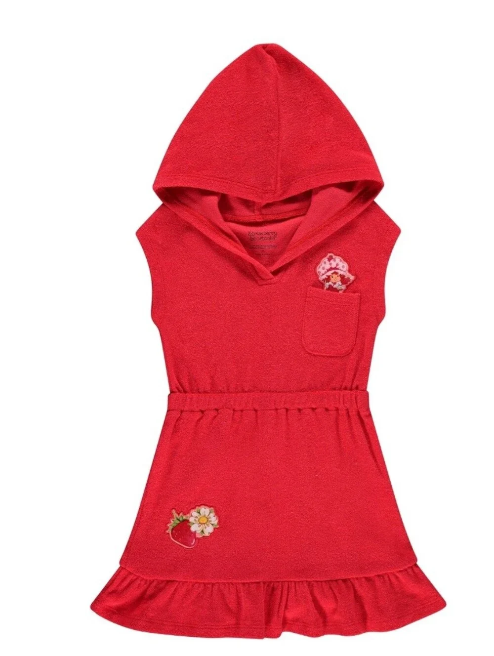 Dreamwave Toddler 2T or 3T Strawberry Shortcake 2 Piece Swimsuit Cover Up NWT